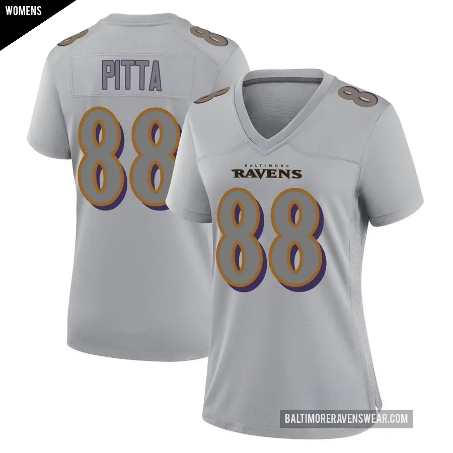 Men s Baltimore Ravens 88 Dennis Pitta Purple Game Team Color Jersey Ravens Store
